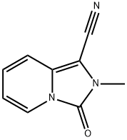 2-methyl-3-oxo-2H,3H-imidazo[1,5-a]pyridine-1-carbonitrile Structure