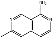 6-methyl-2,7-naphthyridin-1-amine 구조식 이미지