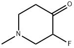 4-Piperidinone, 3-fluoro-1-methyl- 구조식 이미지