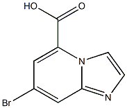 7-bromoimidazo[1,2-a]pyridine-5-carboxylic acid Structure