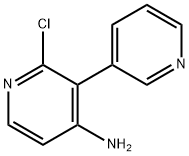 2-CHLORO-4-AMINO-3-(3-PYRIDYL)PYRIDINE 구조식 이미지