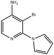 4-AMINO-3-BROMO-2-(1H-PYRROL-1-YL)PYRIDINE Structure