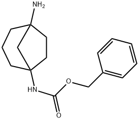 Benzyl (5-Aminobicyclo[3.2.1]Octan-1-Yl)Carbamate Structure