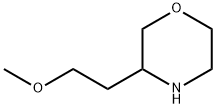 3-(2-methoxyethyl)morpholine Structure