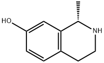 (1S)-1-methyl-1,2,3,4-tetrahydroisoquinolin-7-ol 구조식 이미지