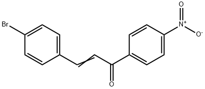 4Bromo-4-NitroChalcone 구조식 이미지