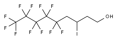 3-Iodo-5,5,6,6,7,7,8,8,9,9,9-undecafluorononan-1-ol Structure
