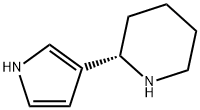 (2S)-2-(1H-pyrrol-3-yl)piperidine Structure