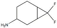 7,7-difluorobicyclo[4.1.0]heptan-3-amine Structure