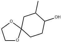 7-methyl-1,4-dioxa-spiro[4.5]decan-8-ol Structure