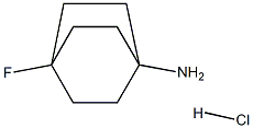 4-fluorobicyclo[2.2.2]octan-1-amine hydrochloride 구조식 이미지