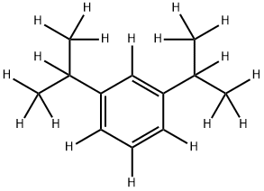 1,3-Di-iso-propylbenzene-d18 Structure