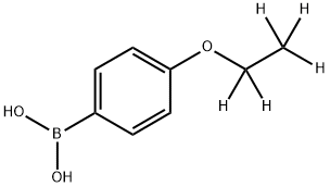 4-(Ethoxy-d5)-phenylboronic acid Structure