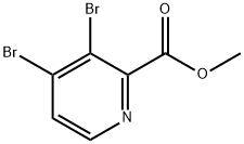 Methyl 3,4-dibromopyridine-2-carboxylate Structure