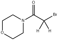 2-bromo-1-(morpholin-4-yl)(2H)ethan-1-one Structure