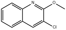 QUINOLINE, 3-CHLORO-2-METHOXY- Structure