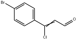 (2Z)-3-(4-bromophenyl)-3-chloroprop-2-enal 구조식 이미지