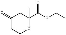 ethyl 2-methyl-4-oxooxane-2-carboxylate Structure