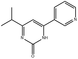 2-Hydroxy-4-(pyridin-3-yl)-6-(iso-propyl)pyrimidine Structure