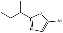 5-Bromo-2-(sec-Butyl)thiazole Structure
