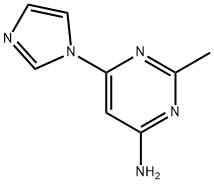 4-amino-2-methyl-6-(1H-imidazol-1-yl)pyrimidine Structure