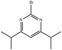 2-Bromo-4,6-diisopropylpyrimidine Structure