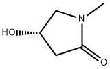(4S)-4-hydroxy-1-methylpyrrolidin-2-one Structure