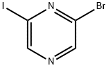 2-Bromo-6-iodopyrazine Structure