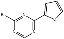 2-Bromo-4-(2-furyl)-1,3,5-triazine 구조식 이미지