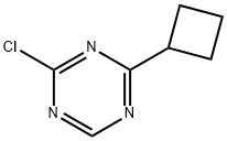 2-Chloro-4-(cyclobutyl)-1,3,5-triazine Structure