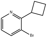 3-Bromo-2-(cyclobutyl)pyridine Structure