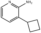2-AMINO-3-(CYCLOBUTYL)PYRIDINE Structure