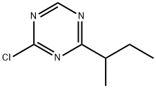 2-Chloro-4-(sec-butyl)-1,3,5-triazine Structure