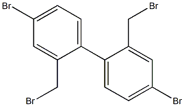 4,4'-dibromo-2,2'-bis(bromomethyl)-1,1'-biphenyl Structure