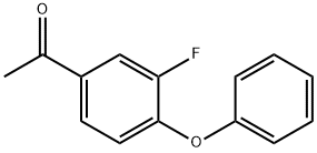 1-(3-fluoro-4-phenoxyphenyl)ethan-1-one 구조식 이미지