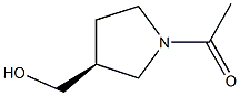 (S)-1-(3-(hydroxymethyl)pyrrolidin-1-yl)ethan-1-one Structure