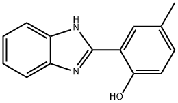 Phenol, 2-(1H-benzimidazol-2-yl)-4-methyl- 구조식 이미지