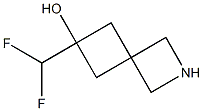 6-(difluoromethyl)-2-azaspiro[3.3]heptan-6-ol Structure