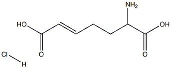 6-aminohept-2-enedioic acid hydrochloride 구조식 이미지
