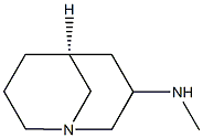 (5S)-N-methyl-1-azabicyclo[3.3.1]nonan-3-amine Structure