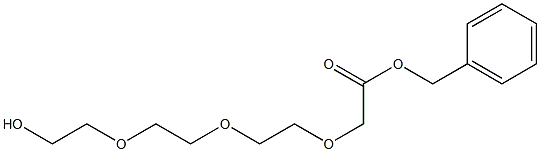 Benzyl 2-(2-(2-(2-hydroxyethoxy)ethoxy)ethoxy)acetate Structure