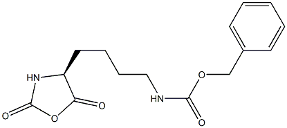 (S)-4-[4-(Cbz-amino)butyl]oxazolidine-2,5-dione Structure