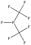 phosphine, fluorobis(trifluoromethyl) Structure