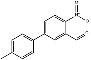 4'-Methyl-4-nitrobiphenyl-3-carbaldehyde Structure