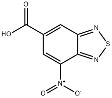 7-nitro-2,1,3-benzothiadiazole-5-carboxylic acid Structure