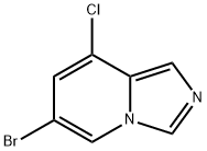 6-bromo-8-chloroimidazo[1,5-a]pyridine Structure
