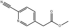 methyl 2-(6-cyanopyridin-3-yl)acetate 구조식 이미지