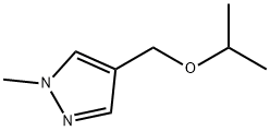 4-(isopropoxymethyl)-1-methyl-1H-pyrazole 구조식 이미지