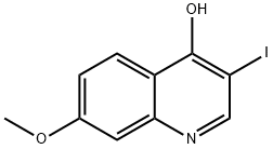 4-Quinolinol, 3-iodo-7-methoxy- Structure