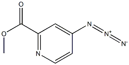 methyl 4-azidopyridine-2-carboxylate 구조식 이미지